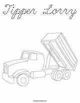 Coloring Tipper Lorry Cursive Favorites Login Add sketch template
