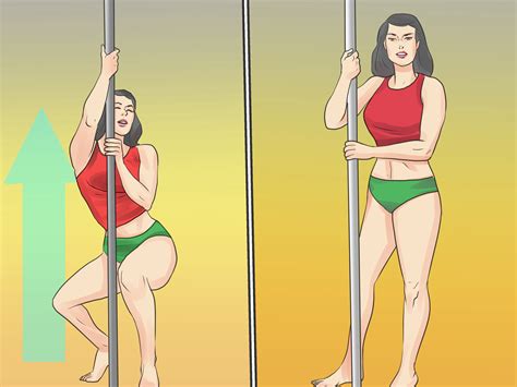 how to learn pole dancing with pictures wikihow