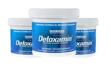 detoxamin edta suppositories are more affordable detoxamin