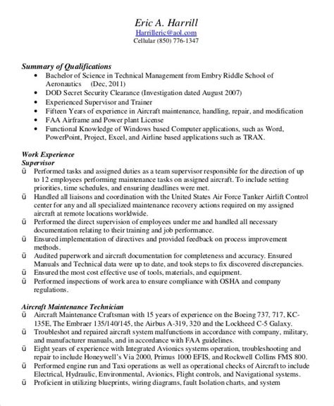 military resume   word  documents