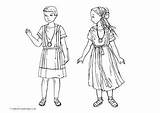 Roman Children Colouring Pages Ancient Rome Activity Clothing Clothes Coloring Kids Village Bulla Girl Activityvillage Child Greek Boy Romans History sketch template
