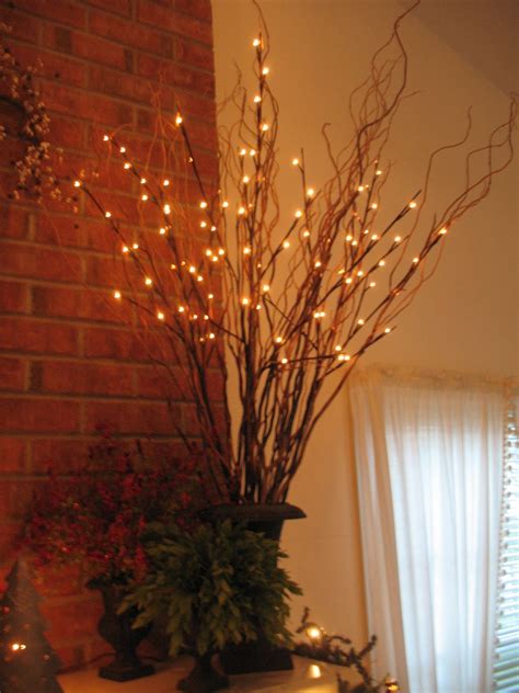 tin bin folkways lighted willow branches