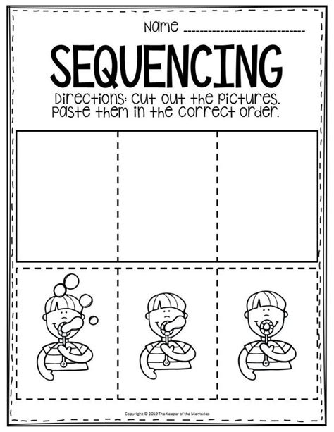 step sequencing worksheets sequencing worksheets teaching life