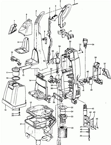 hoover steamvac parts manual