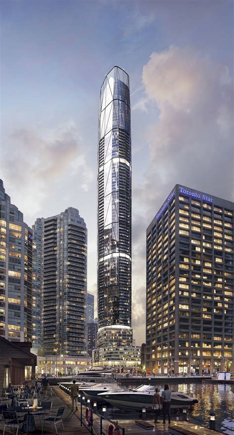 construction kicks   skytower canadas tallest residential tower news archinect