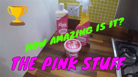 pink stuff pink paste product test  amazing   youtube