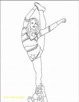 Coloring Pages Cheerleading Cheer Cheerleader Print Sheets Girls Kids Stunts Dance Printable Color Nicole Cheerleaders Colouring Drawing Little Draw Girl sketch template