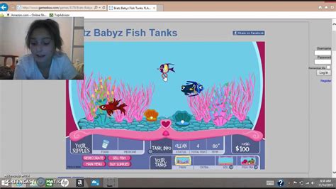 baby bratz fish tank game youtube