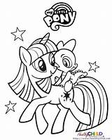 Pony Little Pages Coloring Friends Getcolorings Color sketch template