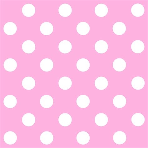 pink  white polka dots pattern  clip art