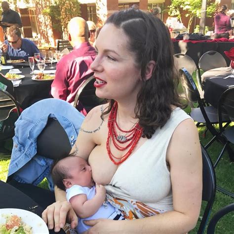 Mom Breastfeeding With Boob Hanging Out Popsugar Moms