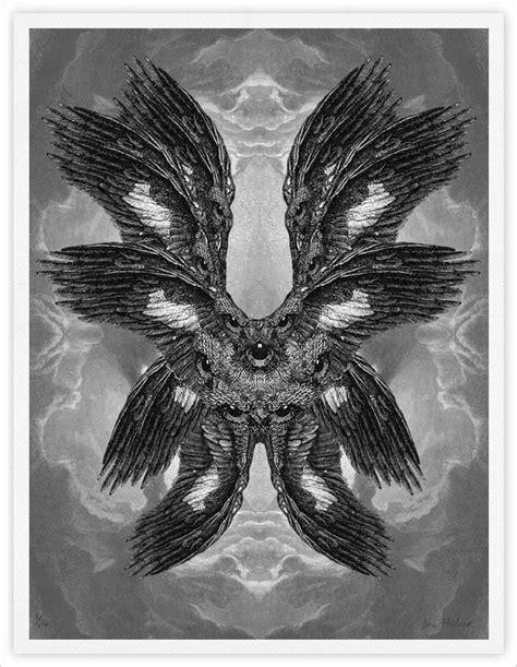 seraphim ii giclee print occult art mystical art biblical art
