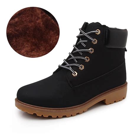 Womens Winter Ankle Boots Thickening