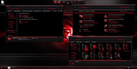 Hud Red Skinpack For Win10 Released Skinpack Customize Your Digital