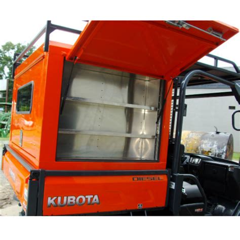 kubota sidebox   adjustable shelves