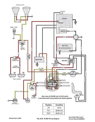 wiring diagram   tractor
