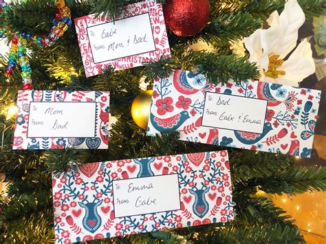 southern mom loves holiday gift card cash envelopes  printables