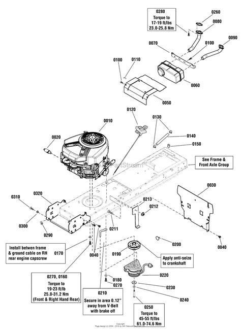 briggs  stratton carburetor parts diagram  cm cc lawn tractor lt series export