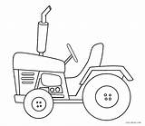 Tractor Traktor Cool2bkids Malvorlagen Farmer sketch template