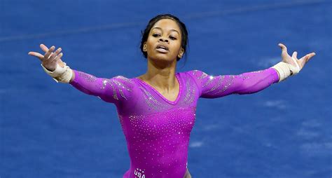 Gabby Douglas Wows With American Cup Floor Routine Video Gabby