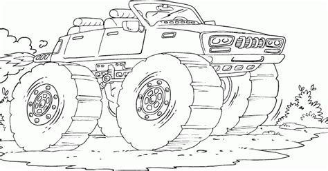 monster truck coloring pages  print fcp