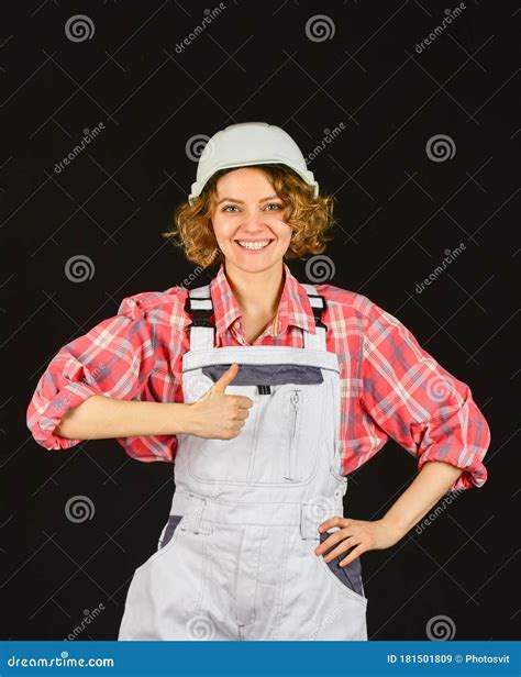 lady  construction site warehouse woman worker quality inspector