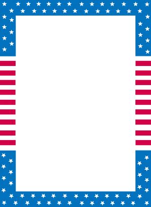 american flag writing paper printable stationary colonial style