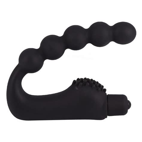 Curved Silicone Vibrating Prostate Massager – Love Plugs
