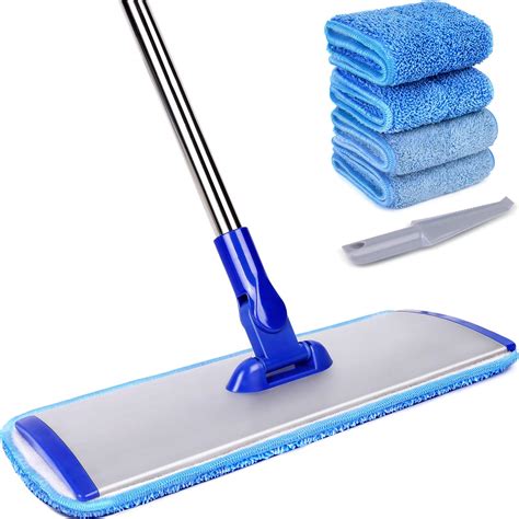 buy  professional microfiber mop floor cleaning system flat mop
