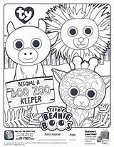 Boo Boos Zoo Colorear Keeper Teenie Pol5 Colouring Crayola Everfreecoloring Mcdonald sketch template