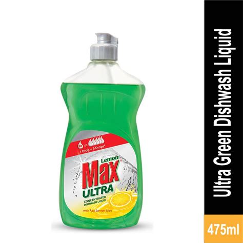 buy lemon max liquid ultra green bottle   price grocerapp