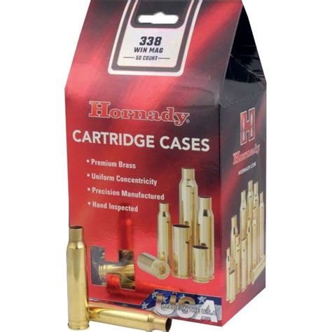 338 win mag unprimed brass cases 50 count 7147912 c a l ranch stores