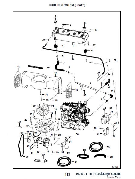 bobcat  engine diagram