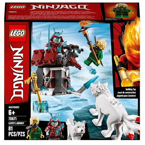 Lego Ninjago Lloyd S Journey 70671