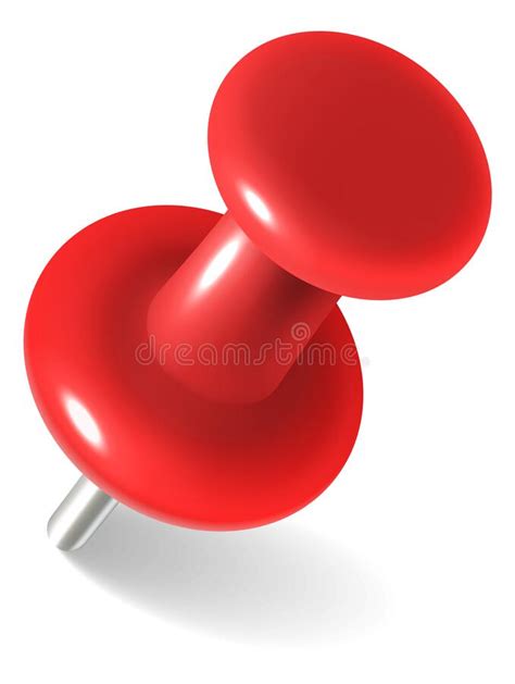 pin papierklem realistische rode drukknoppen plastic knop met metalen naald om herinneringen