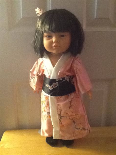 vintage japanese girl doll anatomically correct tradition etsy