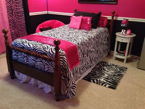 pink and zebra room zebra room room makeover inspiration room