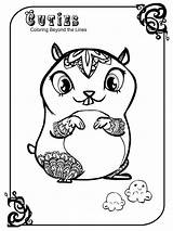 Cuties Coloring Pages Getcolorings sketch template