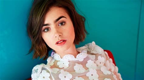 3840x2160 lily collins brunette face 4k wallpaper hd