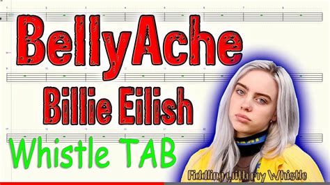 bellyache billie eilish tin whistle play  tab tutorial fiddling   whistle