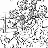 Coloring Cow sketch template