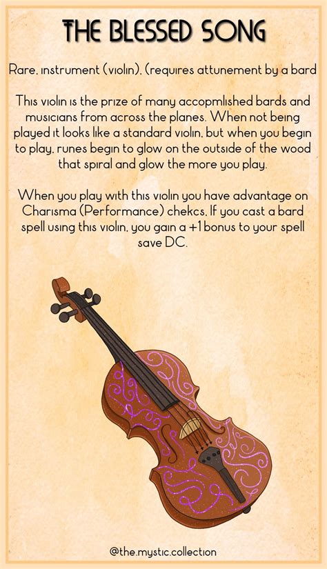 blessed song dnd bard bard instruments dungeons  dragons