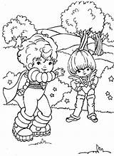 Coloring Pages Rainbow Brite Colouring Sheets sketch template