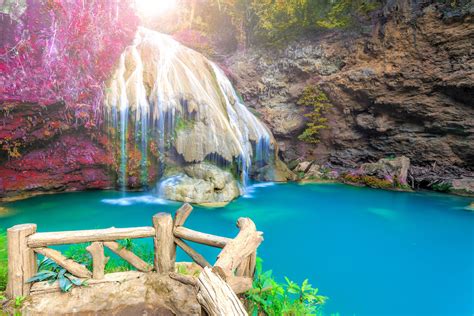 beautiful waterfall in thailand hd nature 4k wallpapers