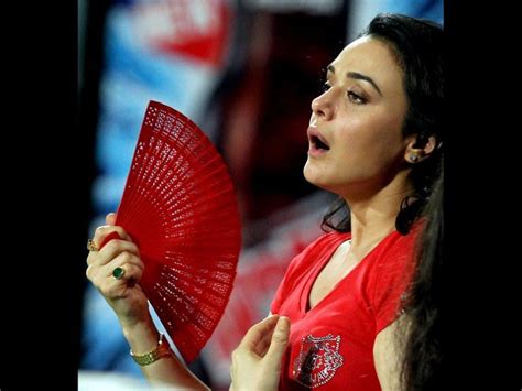 Many Moods Preity Zinta At Ipl Match Entertainment Photos