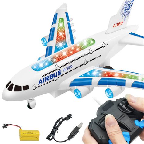 remote control airbus model kids airplane toys airbus electric remote