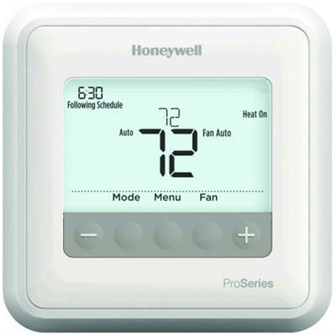 honeywell thu programmable thermostat  digital display