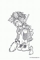 Kay Sarah Coloring Pages Search Holly Hobbie Yahoo Stamps Colorear Dibujos Para sketch template