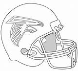 Coloring Pages Football Helmet Rocks Colts Bills Falcons Lions Choose Board Atlanta sketch template