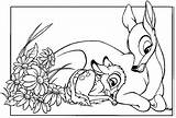 Bambi Coloring Pages Preschool sketch template